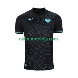 Camisola SS Lazio Homem Equipamento Terceiro 2024-2025 Manga Curta
